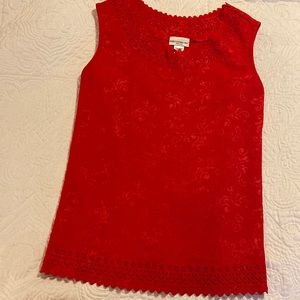 Rebecca Malone Sleeveless Tank (NWOT)